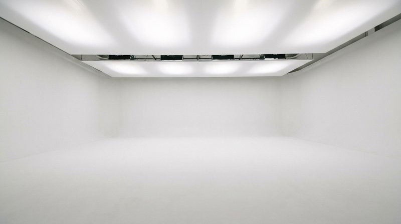 Studio blanc infini